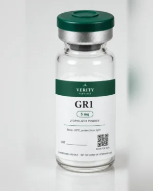 GR1 research vial — lyophilized powder, research use only